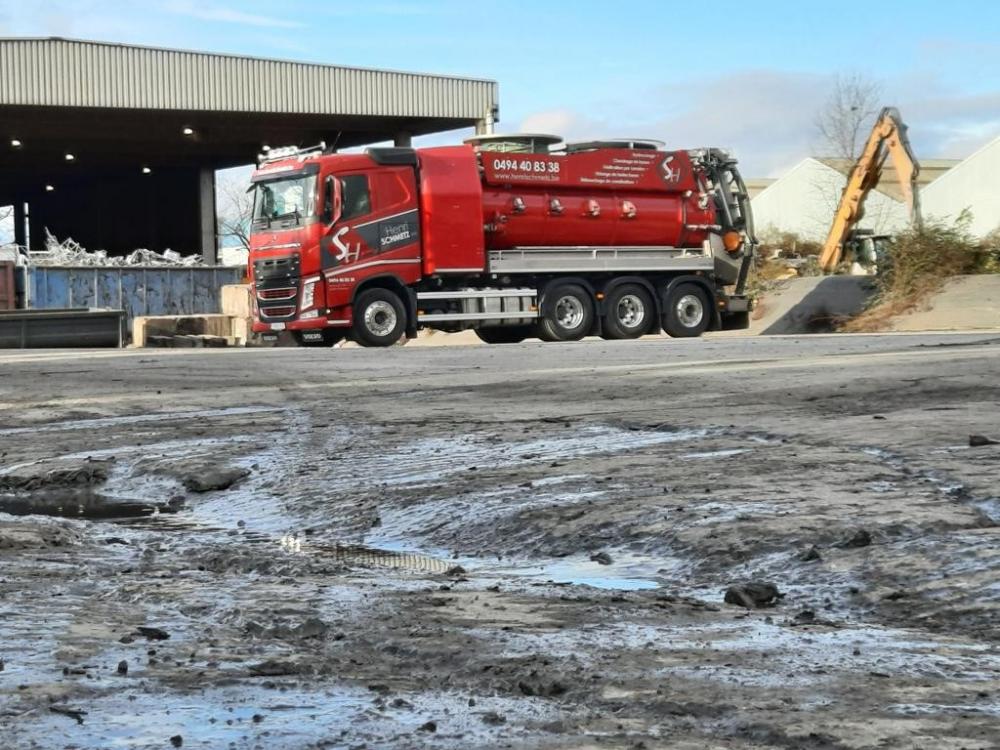 Intervention de pompage sur site industriel