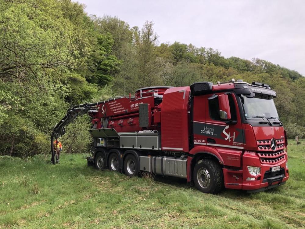 Camion recycleur performant 